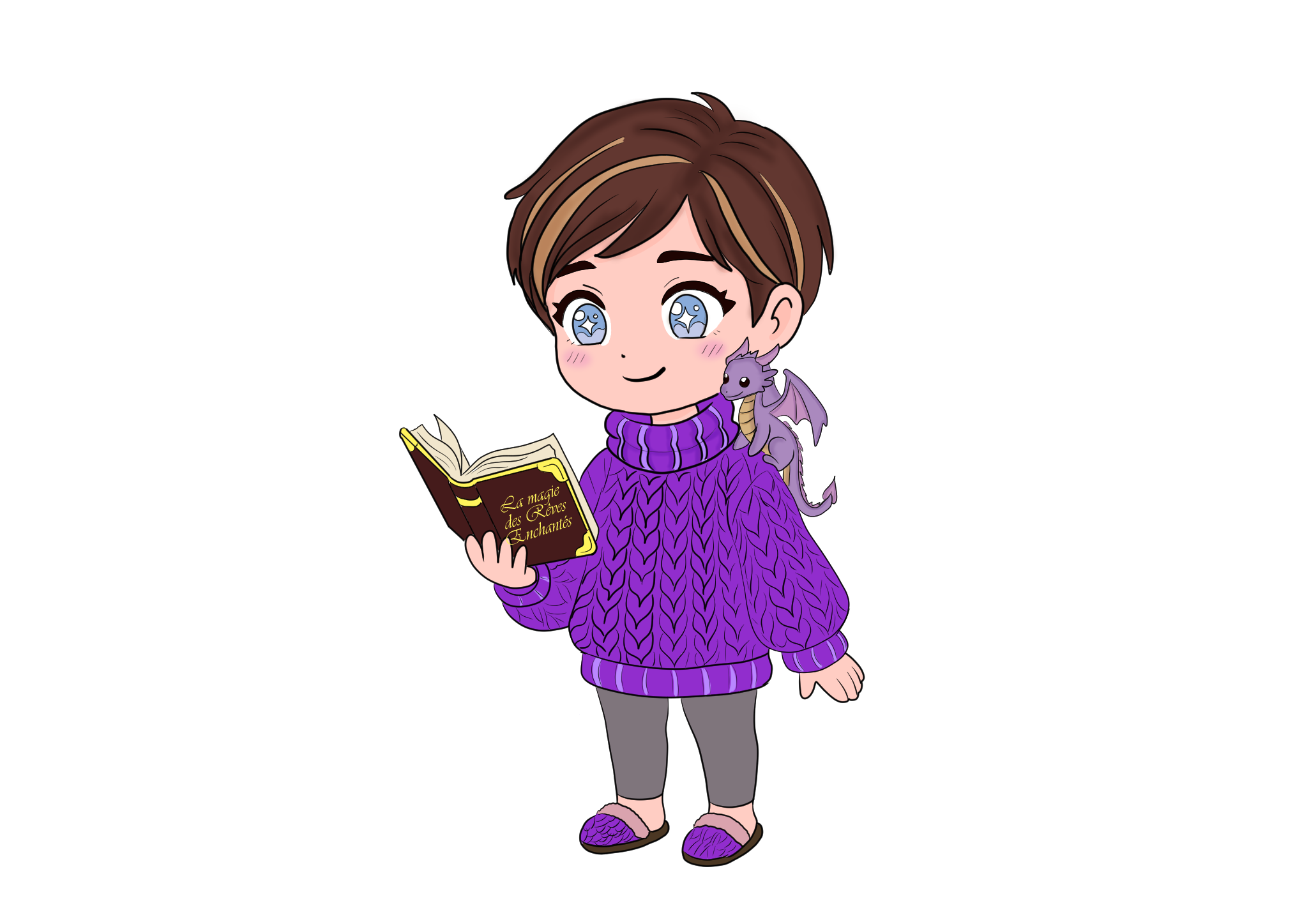 Chibi personnalisé à la demande